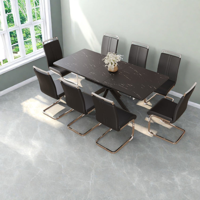 Dining Table Sets(must Include Both Table And Chair) Extendable Mdf Metal Modern Dining