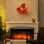 Faux Lighted 40cm Wreath
