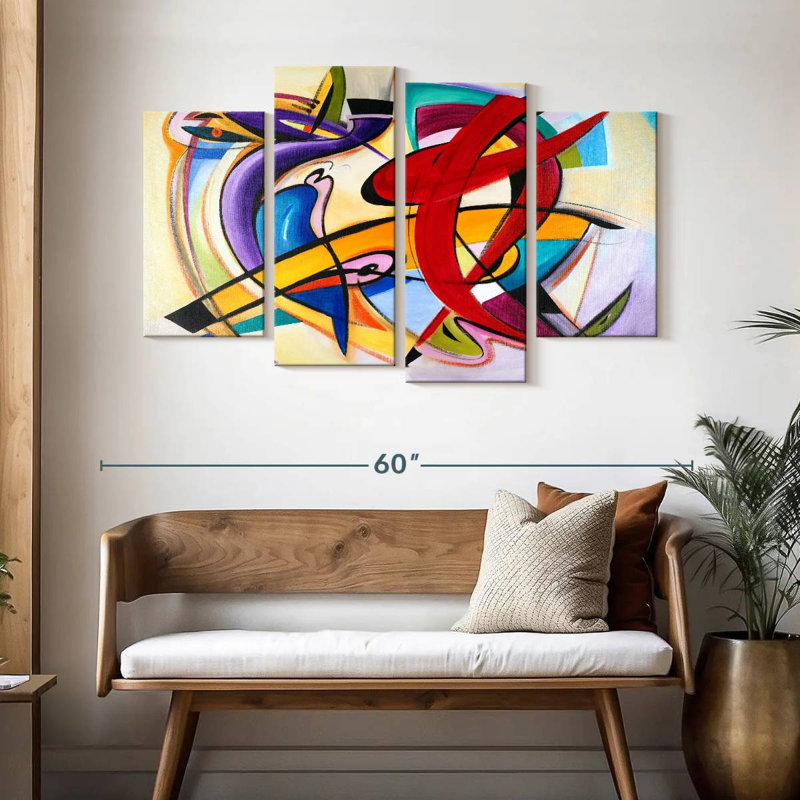 Avery Dynamic Dance, 32" H x 52" W
