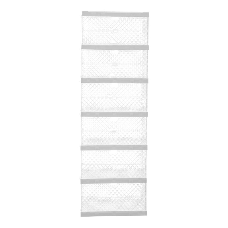 6 Pair Stackable Shoe Rack