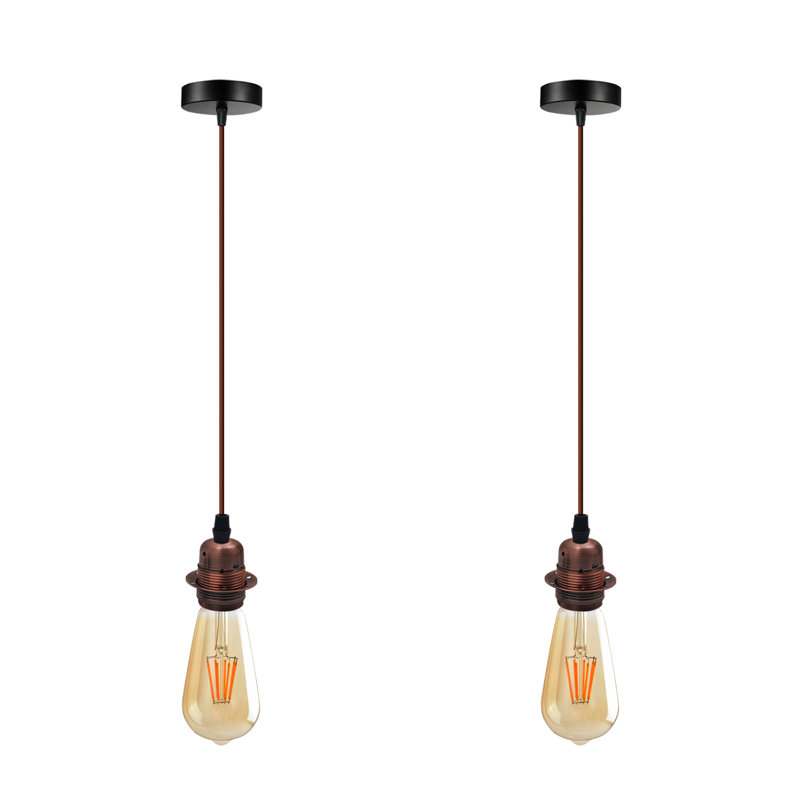 Bardolph 2 - Light Single Pendant, Copper, Copper