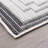 Diana Geometric Dark Gray & Silver Indoor / Outdoor Area Rug-1893659695