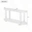 Table d'entrée moderne minimaliste en placage de frêne avec bureau ovale pour vestibule, couloir, salon et bureau-804085655