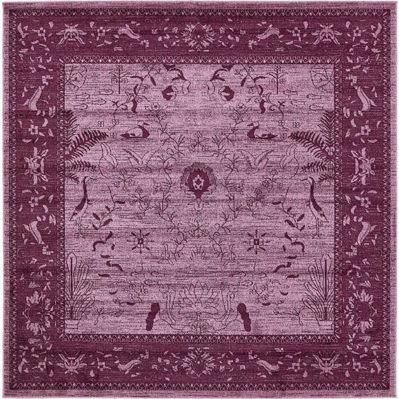 Amika Oriental Indoor Rug, Square 8'