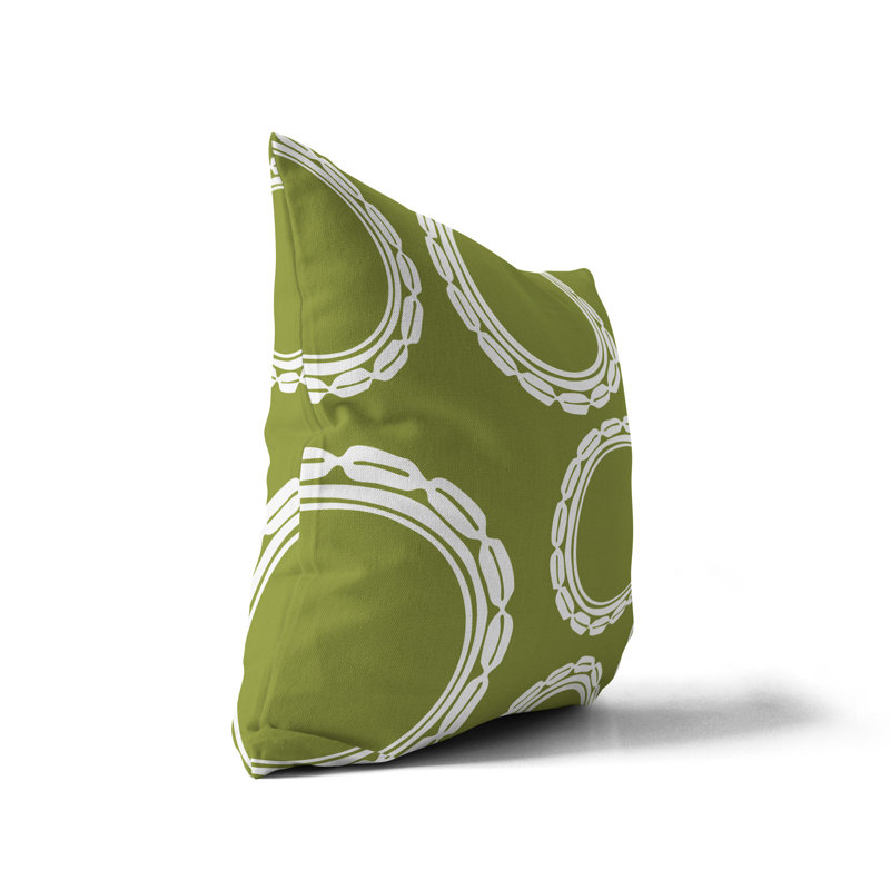 Housse et insert de coussin extérieur d'extérieur, L 17 po x H 17 po, Avocat