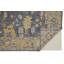Karina Hand Knotted Wool Floral Area Rug in Blue/Beige-279911401