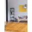Tapis unique en laine noué à la main 3 pi x 4 pi 9 po nouvel âge en brun