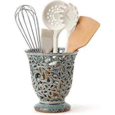 Kitchen Countertop Utensil Rack