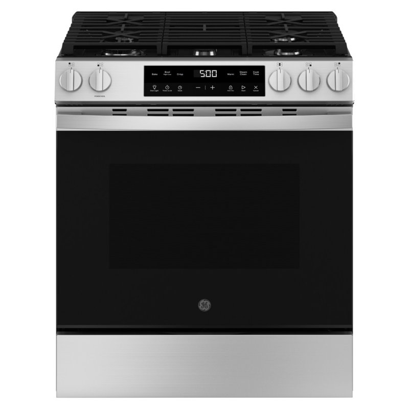 GE Appliances 30" 5.3 Cubic Feet Natural Gas Slide-in Range