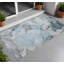 Tapis extérieur lavable antidérapant 3 pi x 5 pi bleu sarcelle