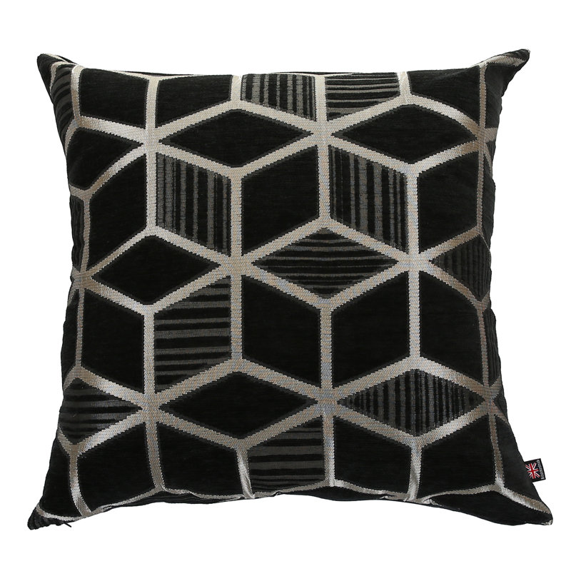 Mordenhill Geometric Square Cushion, Large