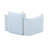 Saint Tropez Pearl and Striped Stuffed Outdoor Armchair-350498713