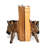 Solid Wood Bookends