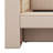 Upholstered Daybed Twin Size With Flip Cabinets & Side Table/Desk, Multi-Functional Bed Frame With 2 Drawers And Shelves-255596658