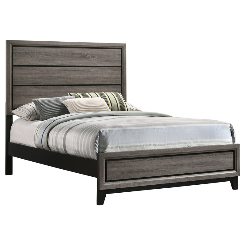 Wood Panel Bed