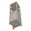 Armoire moderne avec deux tablettes ouvertes-94239597