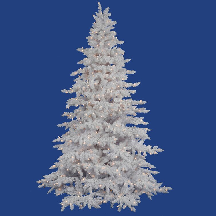The Holiday Aisle® 6.5' Artificial Christmas Tree with 650 Dura-Lit Clear  Lights with Stand  Reviews Wayfair