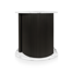 Arsento End Table With Fluted Pedestal Storage Base