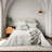 Amalia Pillow Case Pairs Sp White/Silver