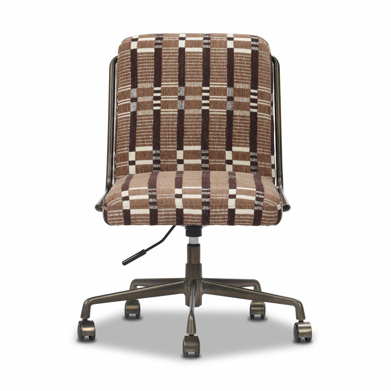 Amos Armless Desk Chair, Sandhill Cocoa