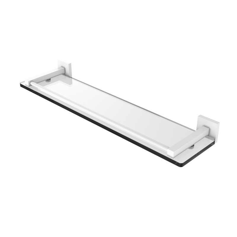 Tablette support Haranu, Blanc mat