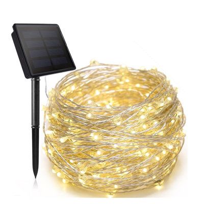 Guirlande de cordes à énergie solaire Grantsboro