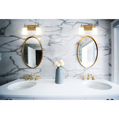 Meuble-lavabo 2 lumières Zowie