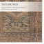 Tapis oriental en polyester tissé à la machine Cloudcroft brun / bleu / brun clair Cloudcroft-1165598531