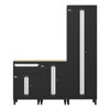 ProGarage 4 Piece Cabinet and Workbench Set