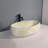 QieRao 16'' Marble Ceramic Oval Bathroom Sink