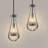 Pleasant Plains 2 - Light Luxury Raindrop Pendant-1987095969