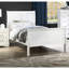 Lit simple pour chambre simple, bois massif blanc, conception, pieds de support, anglais, lit en bois élémentaire transitionnel pour la chambre à coucher, fondation indispensable-2032601929-1981747806
