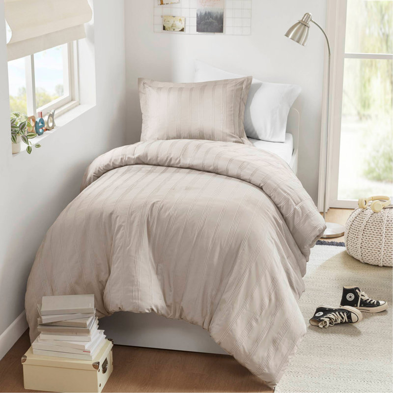 Ensemble de housse de couette 2 pièces, Neutre