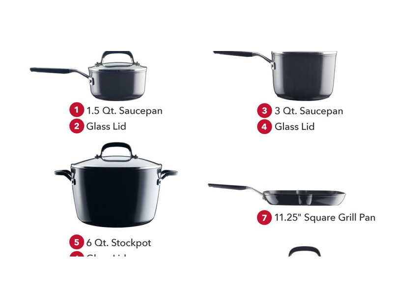 Ensemble 10 pièces KitchenAid