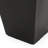 13" Outdoor Cast Stone Planter - Tapered Style, No Assembly, 12.76" L X W 24.96" H Modern Tapered, Glamour,-458411848