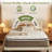 12'' Medium Plush Hybrid Mattress With Leaf Pattern Top – Gel Memory Foam & Pocket Coils-1689114002