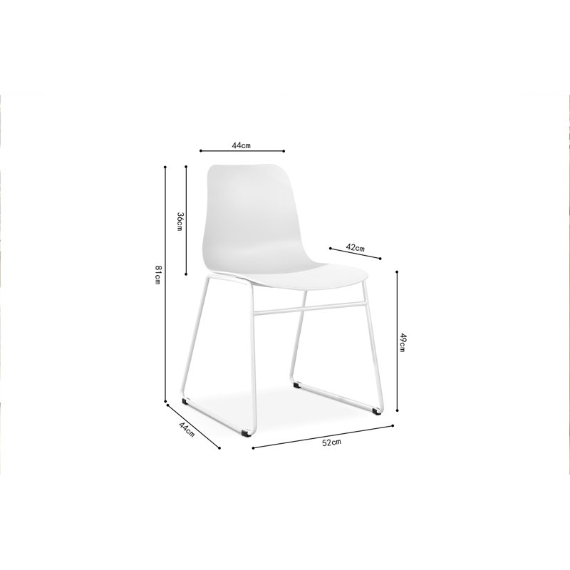 Mornimont Side Chair, White