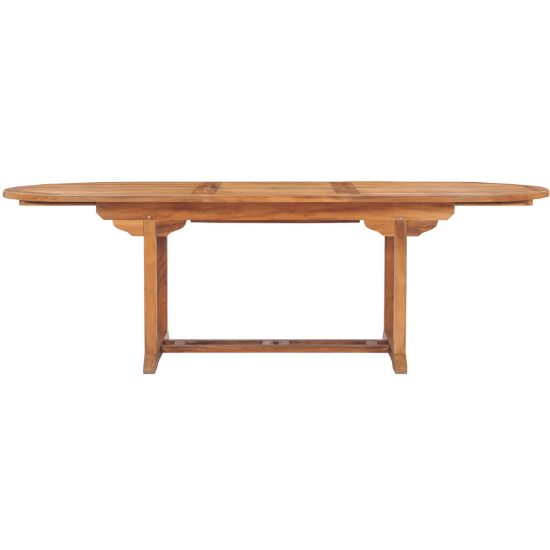 Dacia Outdoor Oval Teak Dining Table