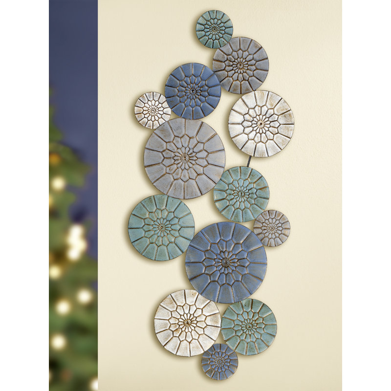 Boho Plants & Flowers Wall Decor on Metal