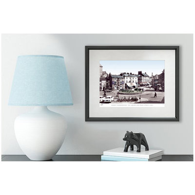 Market Harborough, The Square And High Street C1965 - Single Picture Frame Print