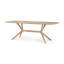X Solid Oak Dining Table-86346336