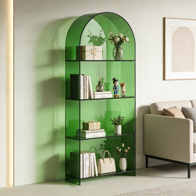 Valise arquée verte arquée