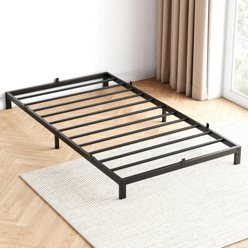 Twin Low Bed – 6", Underbed Storage, DIY Headboard