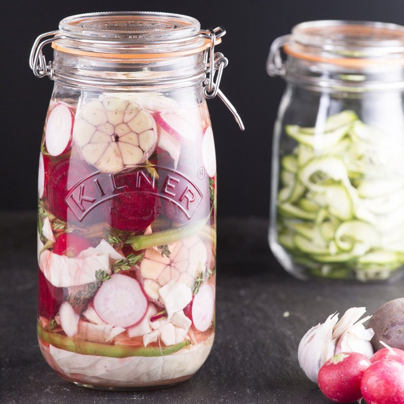 Glass Canning Jar - Set of 4