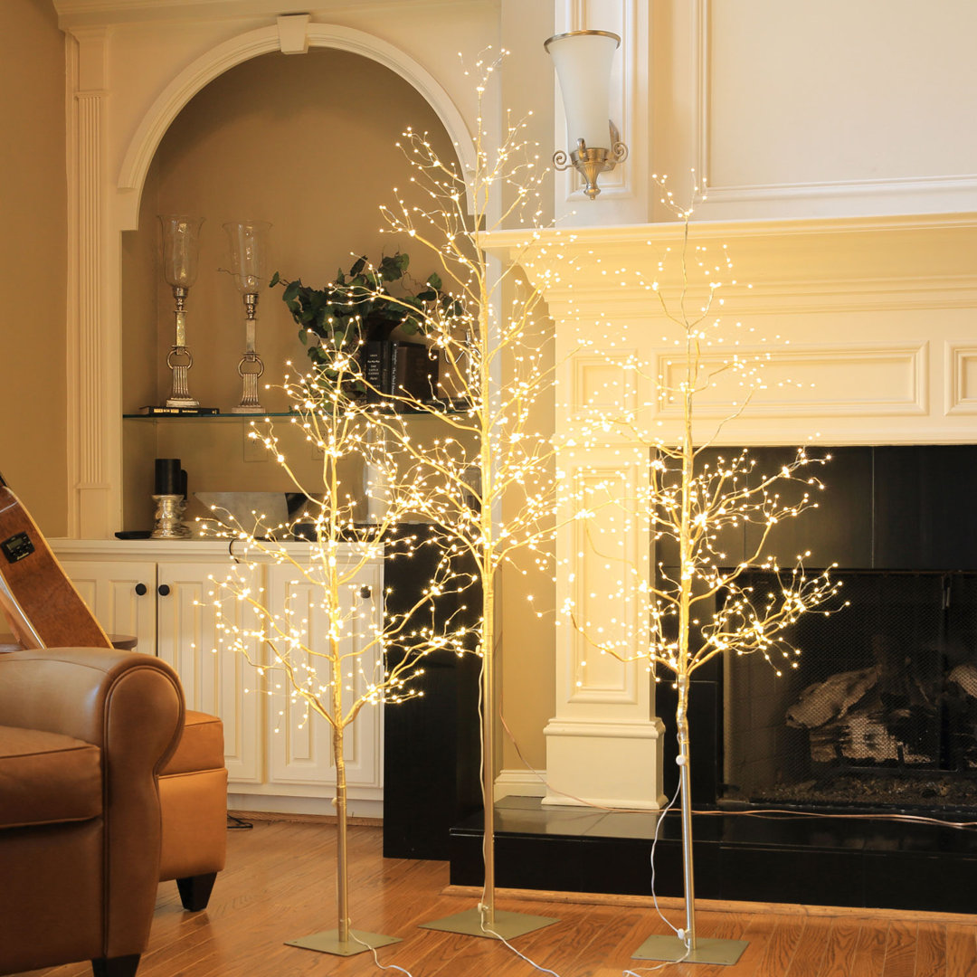 Tree String Lights The Holiday Aisle® Color: Gold