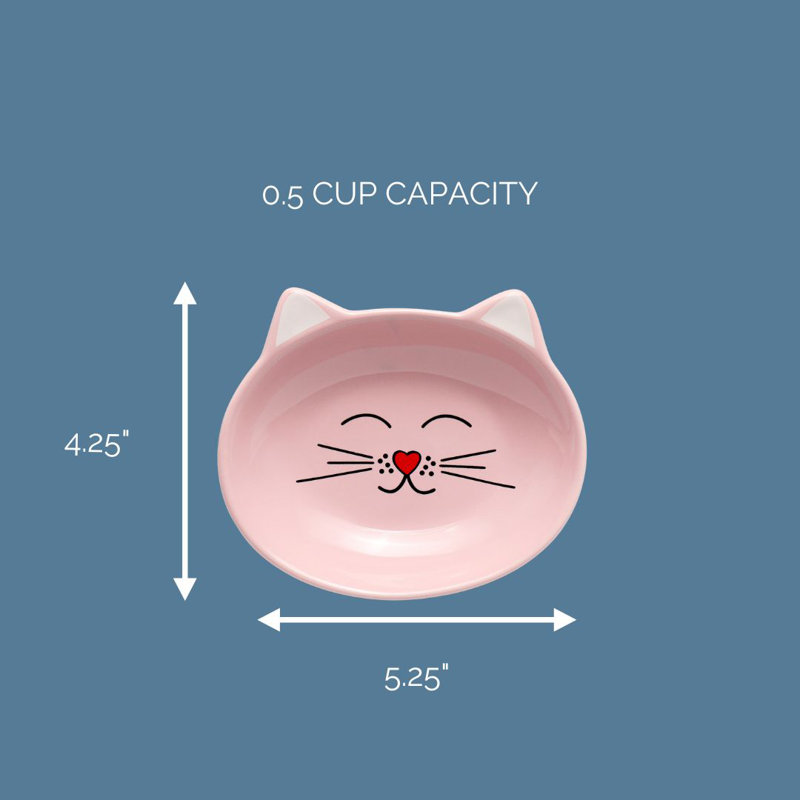 Plats pour chat Oscar, Rose