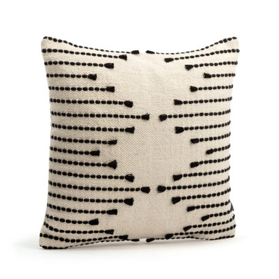 Geometric Cotton Throw Pillow