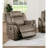 Comfortable Reclining Furniture In Sandy Brown Microfiber With Pocket Coils Chair Feature And High Foam Padding