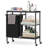 Free Standing Laundry Cart with Wheels-97876216