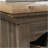 L-Shaped Desk, Brown Finish